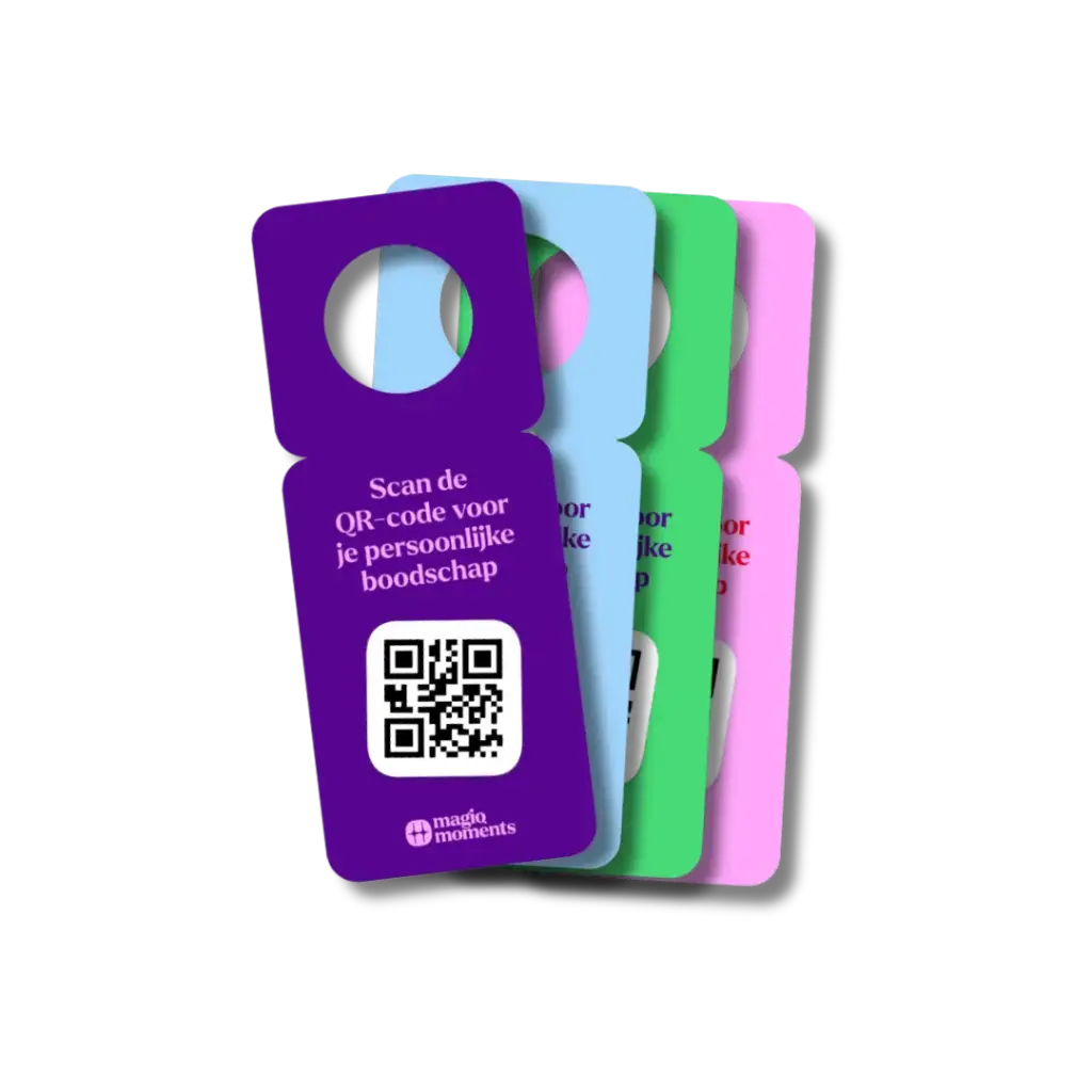 The Magiq flessenhalslabels bundel- 4 labels