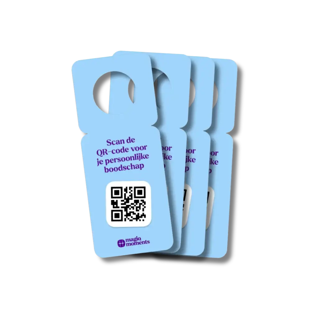 The Magiq flessenhalslabels bundel- 4 labels