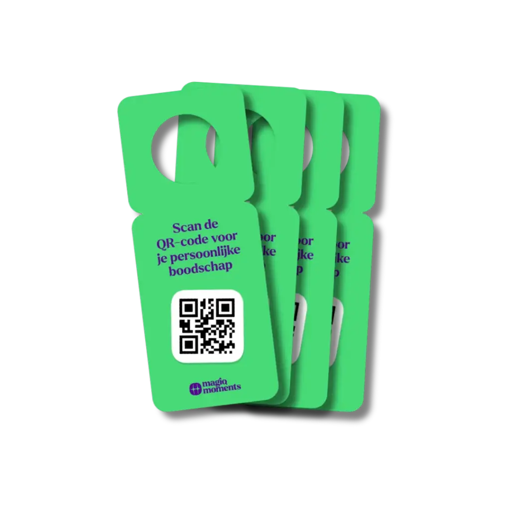 The Magiq flessenhalslabels bundel- 4 labels