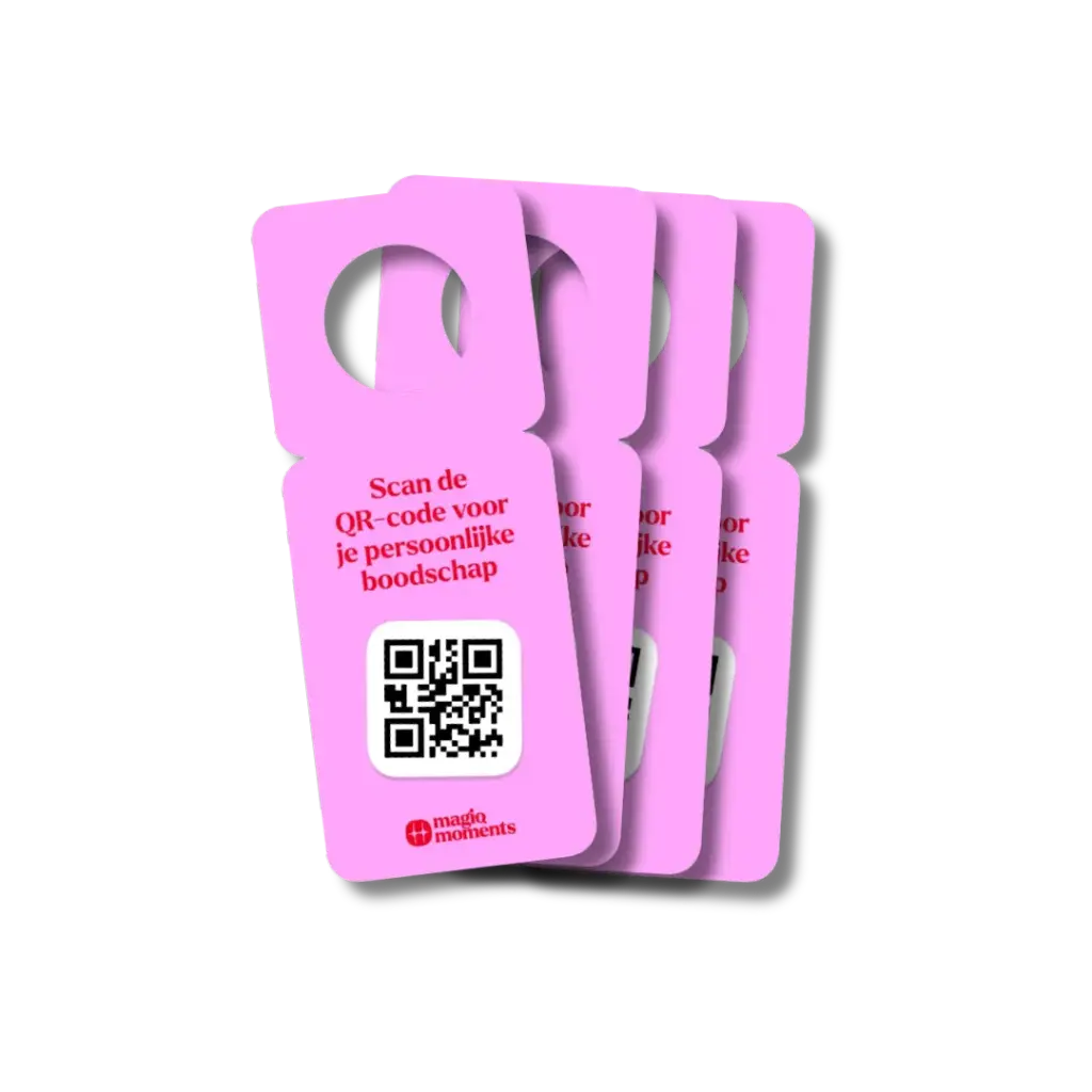 The Magiq flessenhalslabels bundel- 4 labels