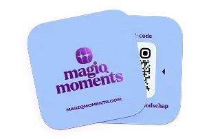 Magiq Moment card Valentijn (Blauw)